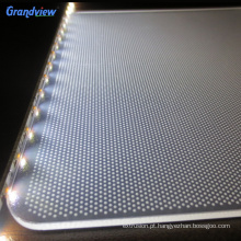 Painel de guia de luz de borda LED